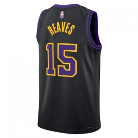 Dres Los Angeles Lakers Austin Reaves Nike 2025-26 City Edition Crno Swingman